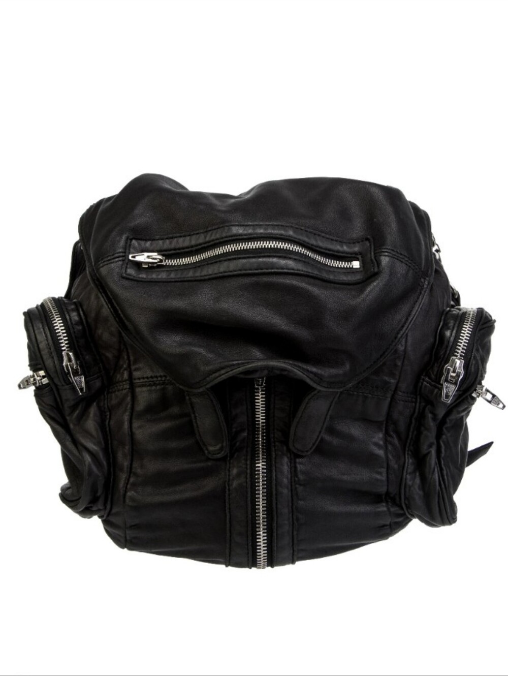 Alexander Wang Black Leather Marti Converible Backpack - Picture 2 of 15
